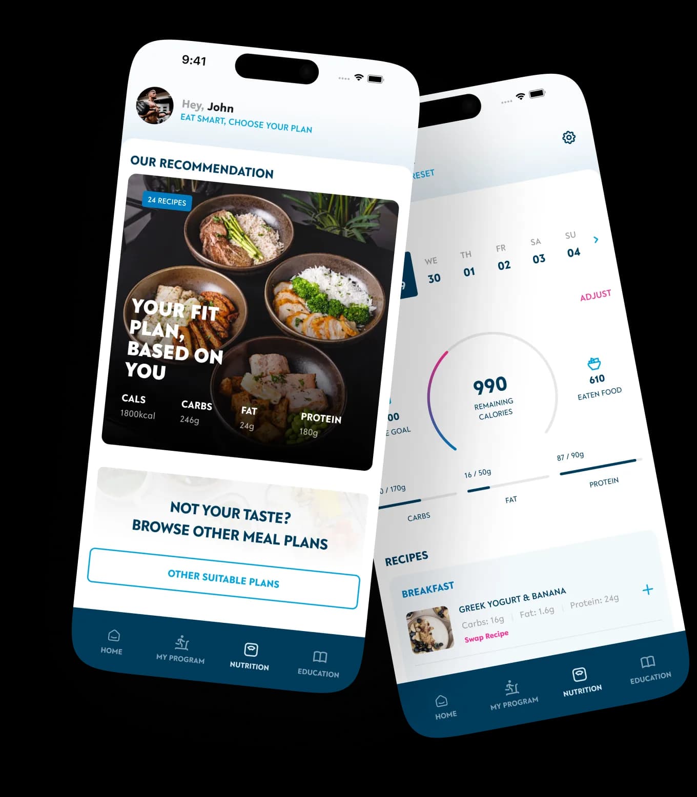 VRTO online coaching client fat loss transformation